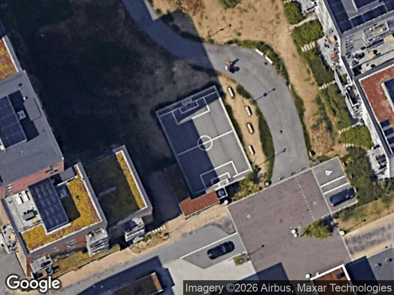 Satellitfoto af Football Field