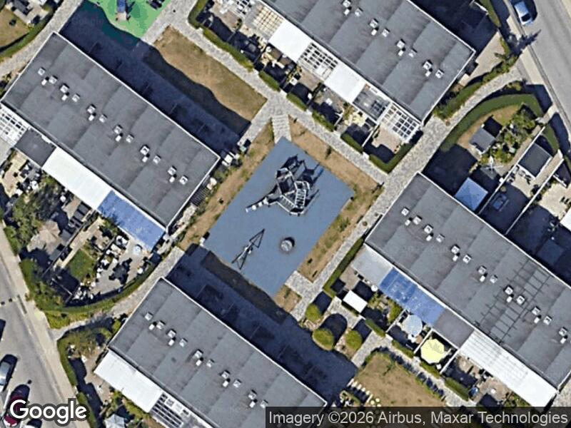 Satellitfoto af Legepladsen v. Gislingevej