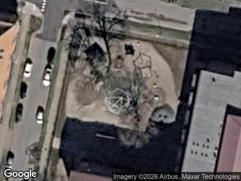 Satellitfoto af Legepladsen v. Kirkegade