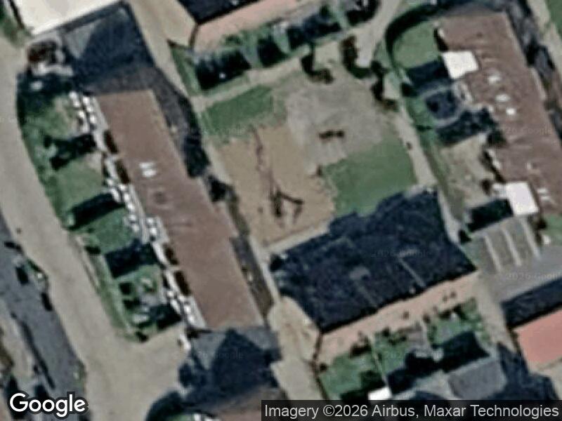 Satellitfoto af Legepladsen v. Tvillingernes Kvarter
