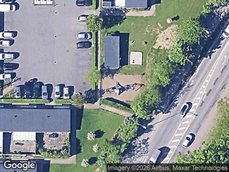 Satellitfoto af Legepladsen v. Pindsvinets Kvarter