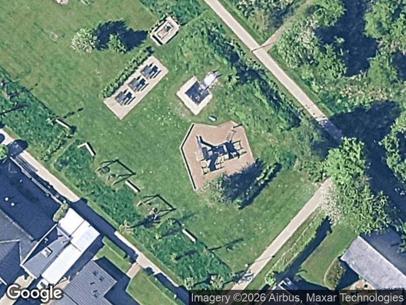 Satellitfoto af Legepladsen v. Dyssevangen