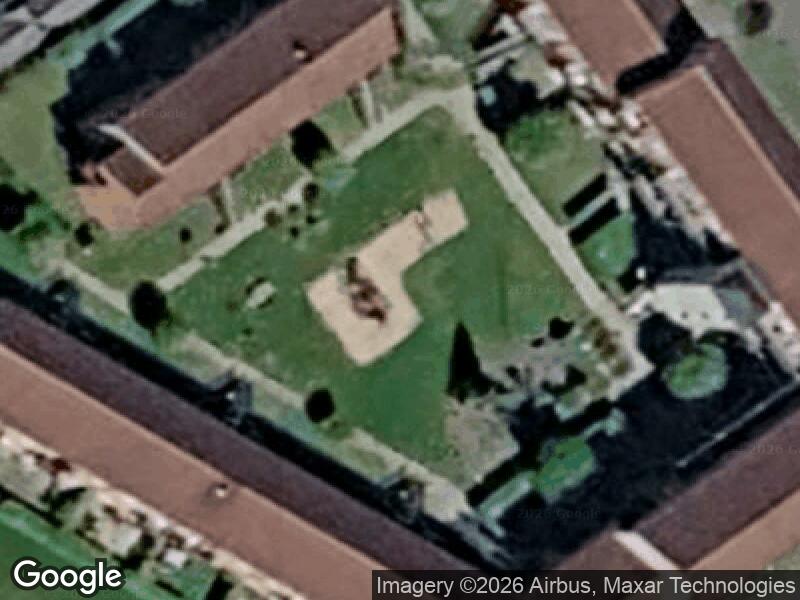 Satellitfoto af Legepladsen v. Padborgvej
