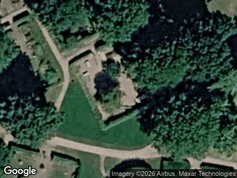 Satellitfoto af Legepladsen i Geografisk Have (nordvest)