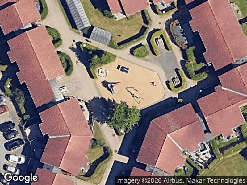 Satellitfoto af Legepladsen v. Skelagervej