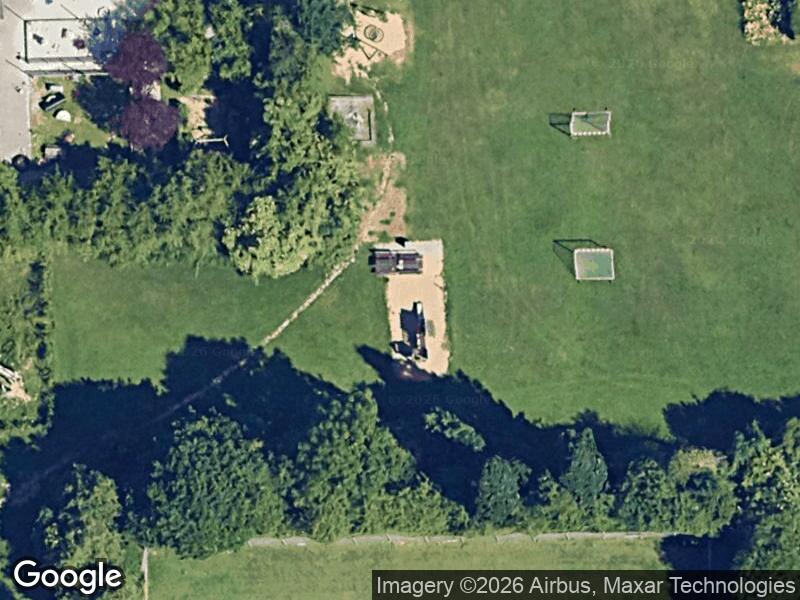 Satellitfoto af Legepladsen v. Rundhøj Allé