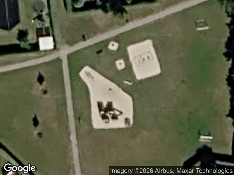 Satellitfoto af Legepladsen v. Kløvervej