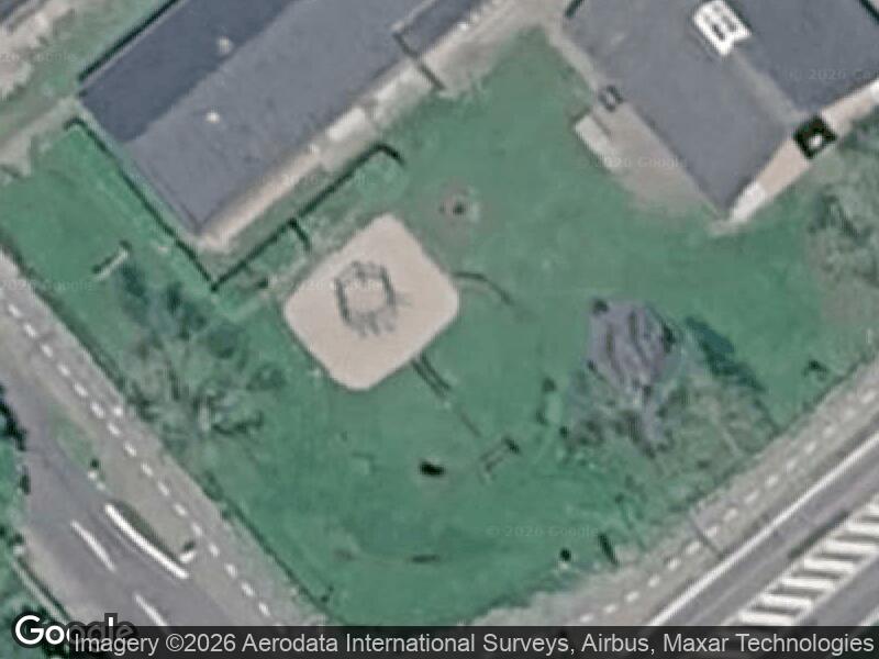 Satellitfoto af Legepladsen v. Præstevænget