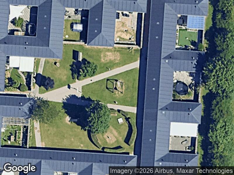 Satellitfoto af Legepladsen v. Kalkærparken