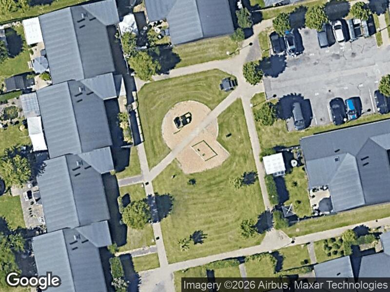Satellitfoto af Legepladsen v. Græsvangen