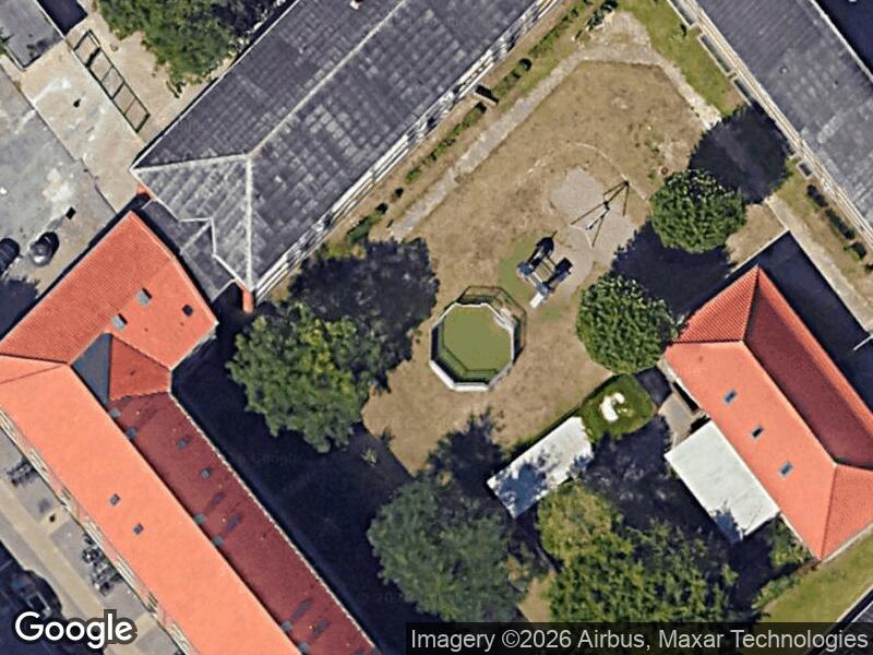 Satellitfoto af Legepladsen v. Sigynsgade