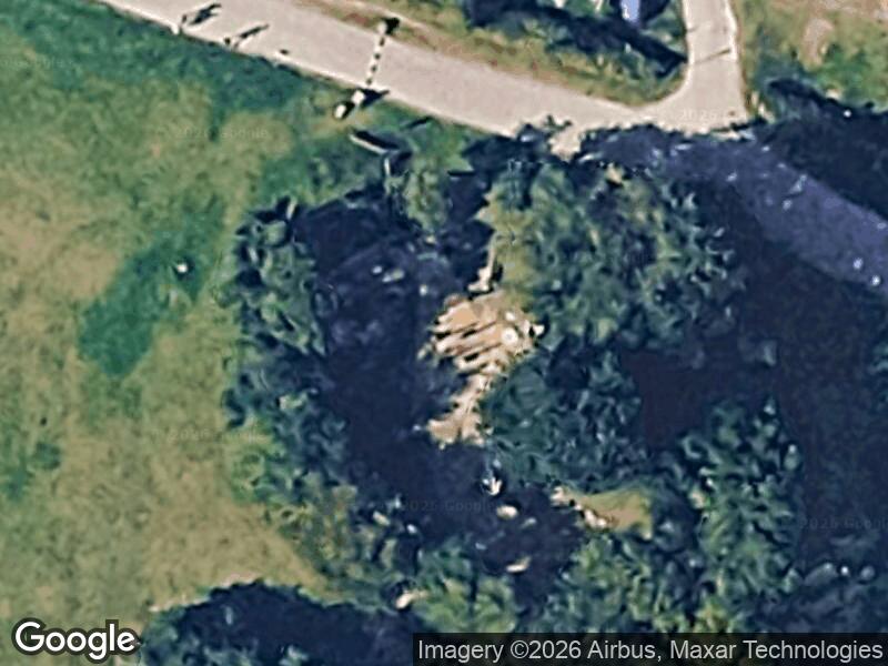 Satellitfoto af Vigen Strandparks legeplads