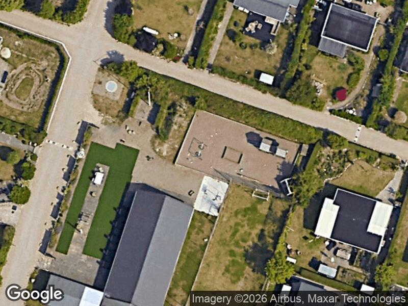 Satellitfoto af Legepladsen v. Haveforeningen Rågårdskær