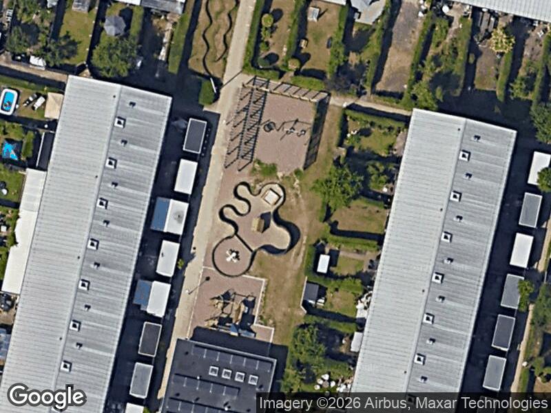 Satellitfoto af Legepladsen v. Knapmagerstien