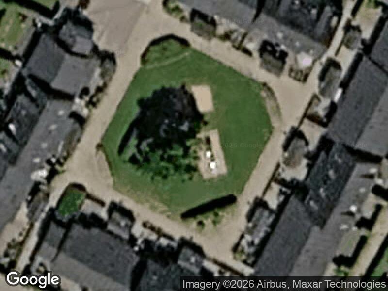 Satellitfoto af Legepladsen v. Straussvej