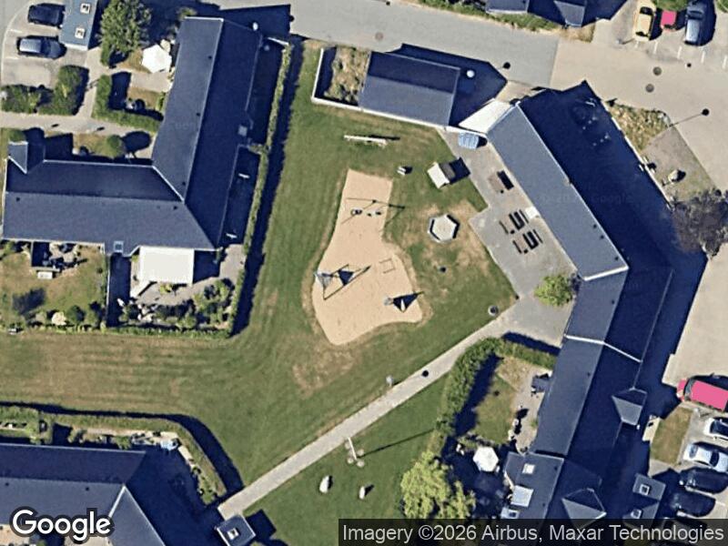Satellitfoto af Legepladsen v. Bygmarken