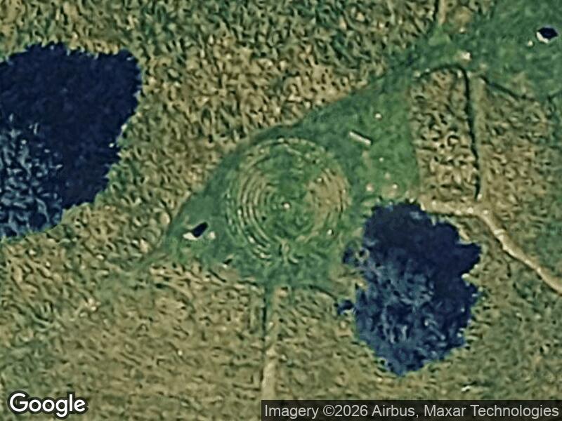 Satellitfoto af Danselabyrint