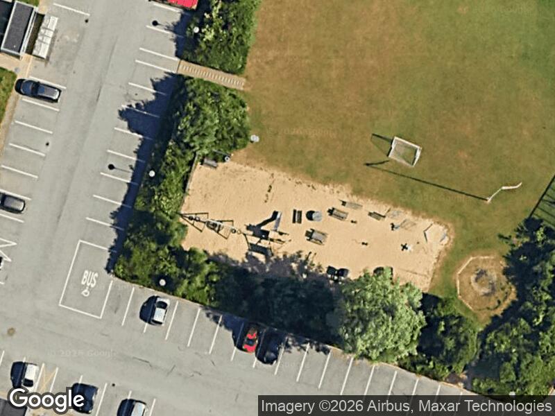Satellitfoto af Legepladsen v. Lindenborgvej