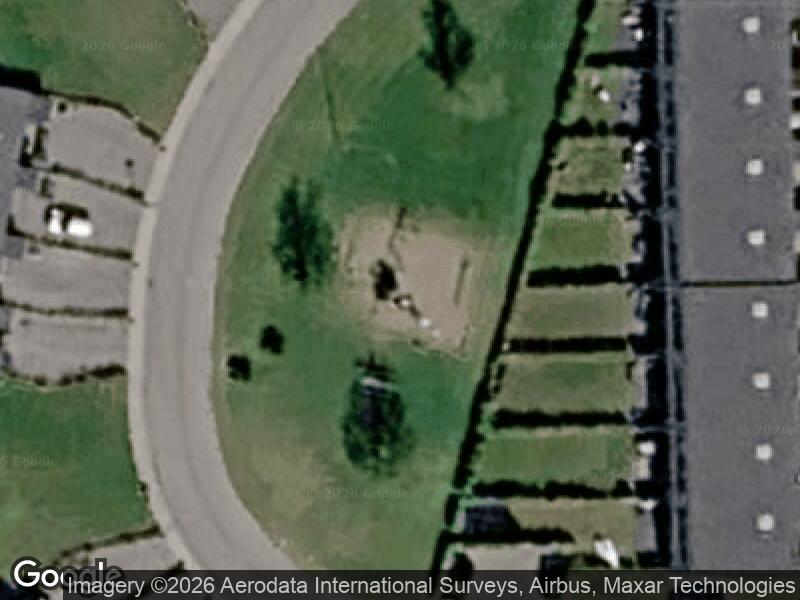 Satellitfoto af Legepladsen v. Lundsgård Bakke