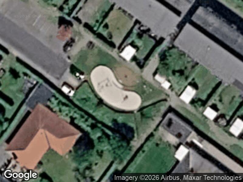Satellitfoto af Legepladsen v. Jerrigsvej
