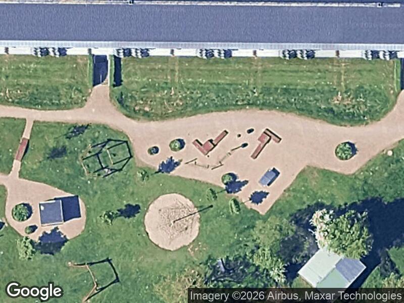 Satellitfoto af Legepladsen v. Hedeparken