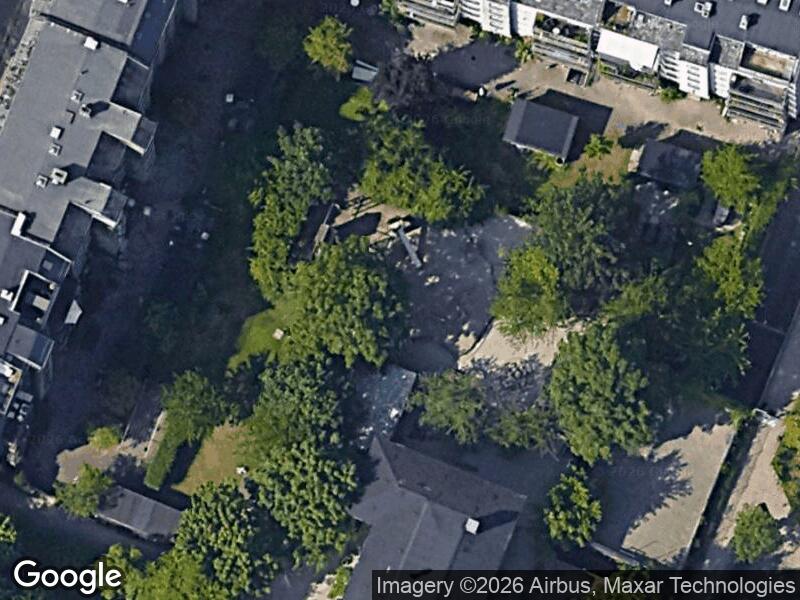 Satellitfoto af Legepladsen v. Forhåbningsholms Alle