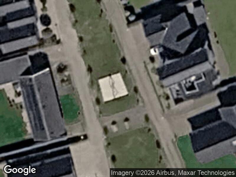 Satellitfoto af Legepladsen v. Carl Nielsens Vej