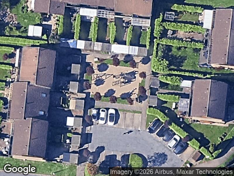 Satellitfoto af Legepladsen v. Grønnegården