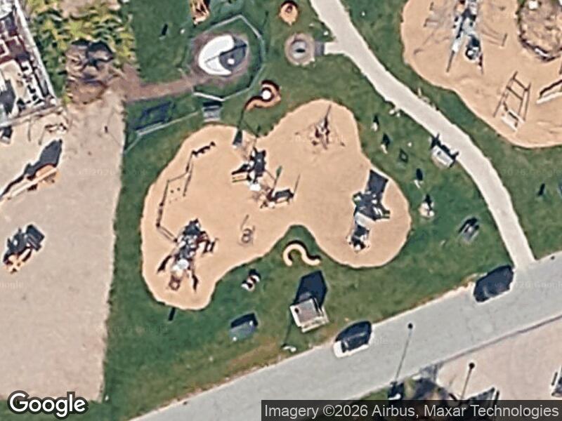 Satellitfoto af Legepladsen v. C.F. Tietgens Boulevard
