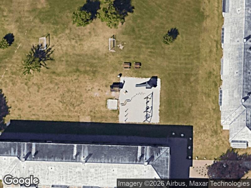 Satellitfoto af Legepladsen i Voldparken (øst)