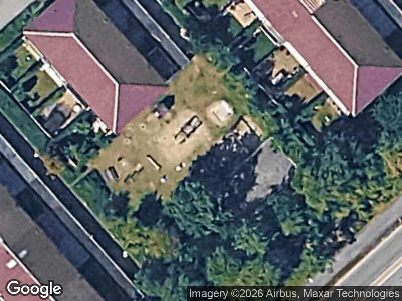 Satellitfoto af Legepladsen v. Kirsebærvangen