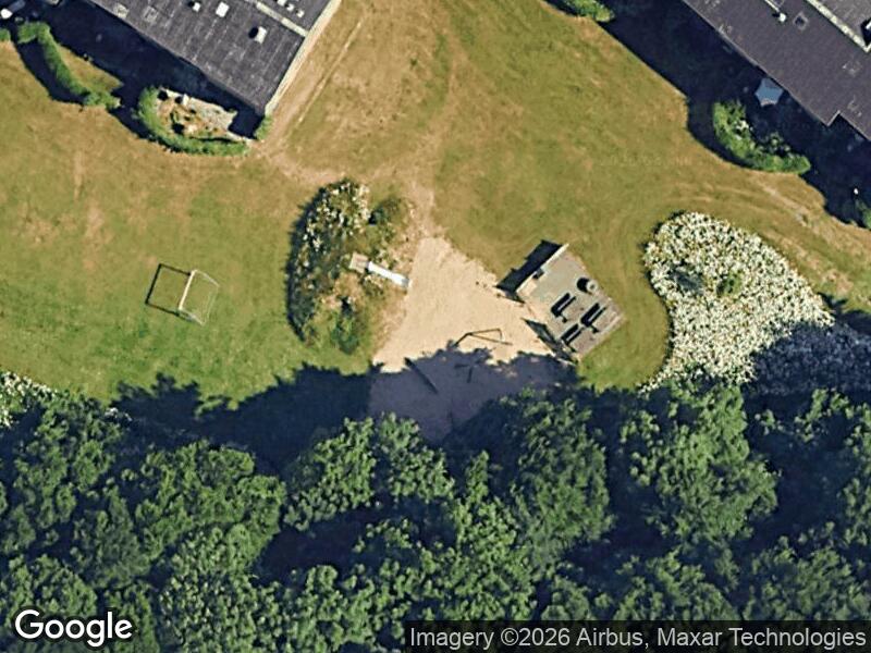 Satellitfoto af Legepladsen v. Granlien