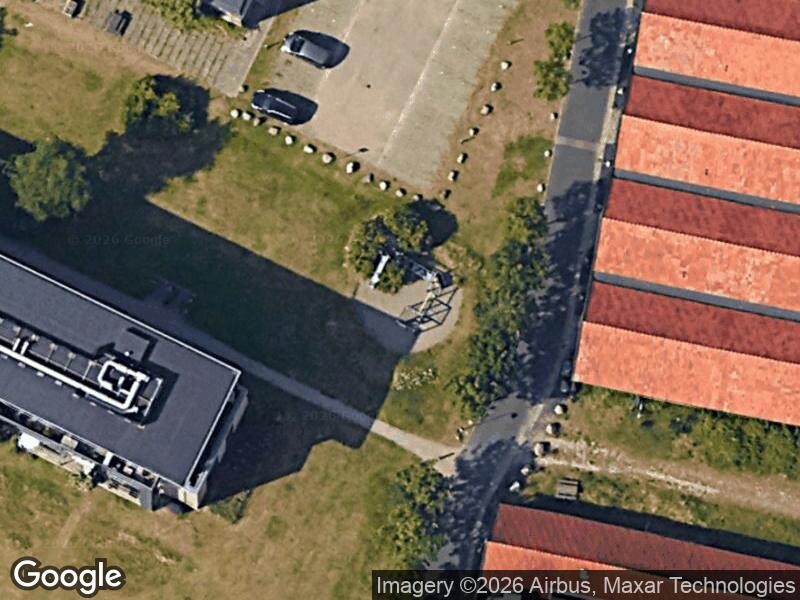Satellitfoto af Legepladsen v. Philip De Langes Allé