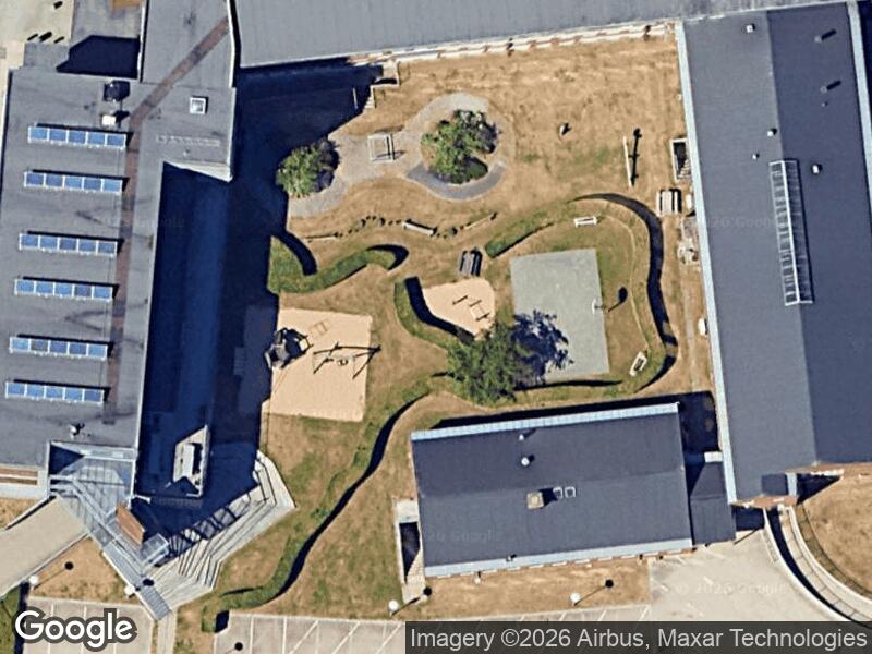Satellitfoto af Legepladsen v. Heden