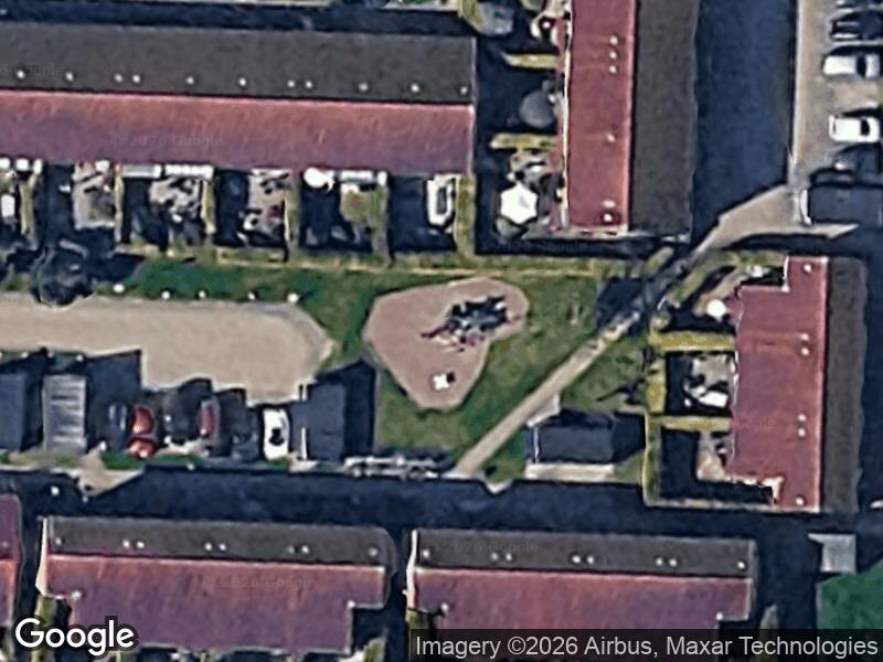 Satellitfoto af Legepladsen v. Vissenbjergvej