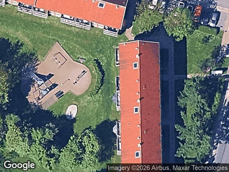Satellitfoto af Legepladsen v. Brøndbyvestervej