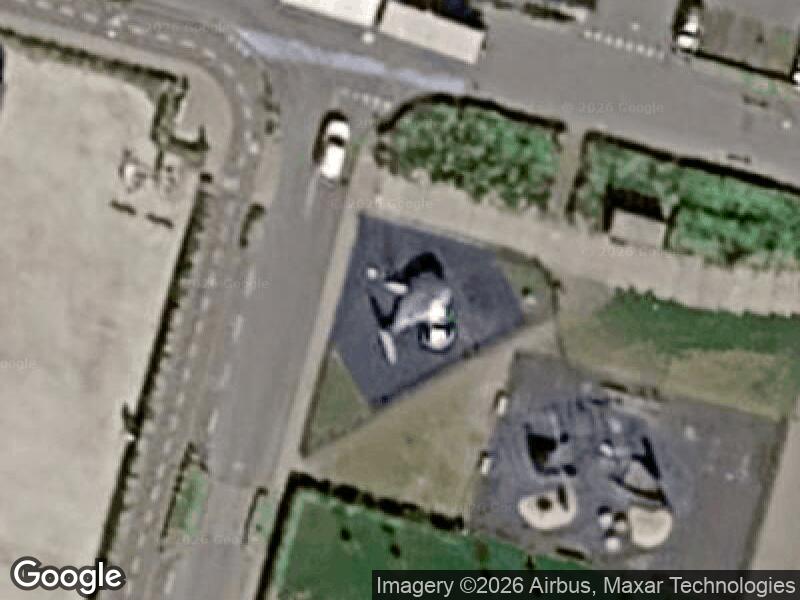 Satellitfoto af Legepladsen v. Kahytten