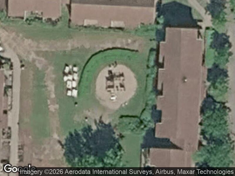 Satellitfoto af Legepladsen v. Dybbølvej