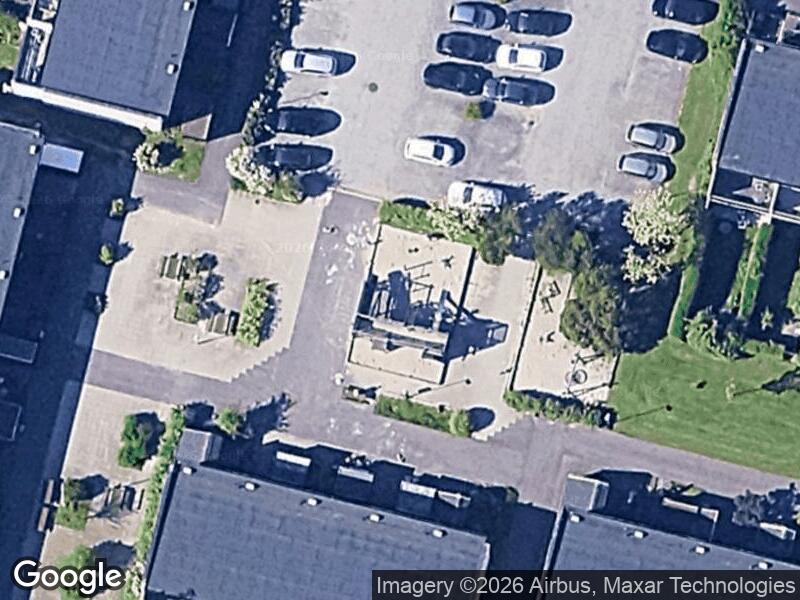 Satellitfoto af Pinievangen