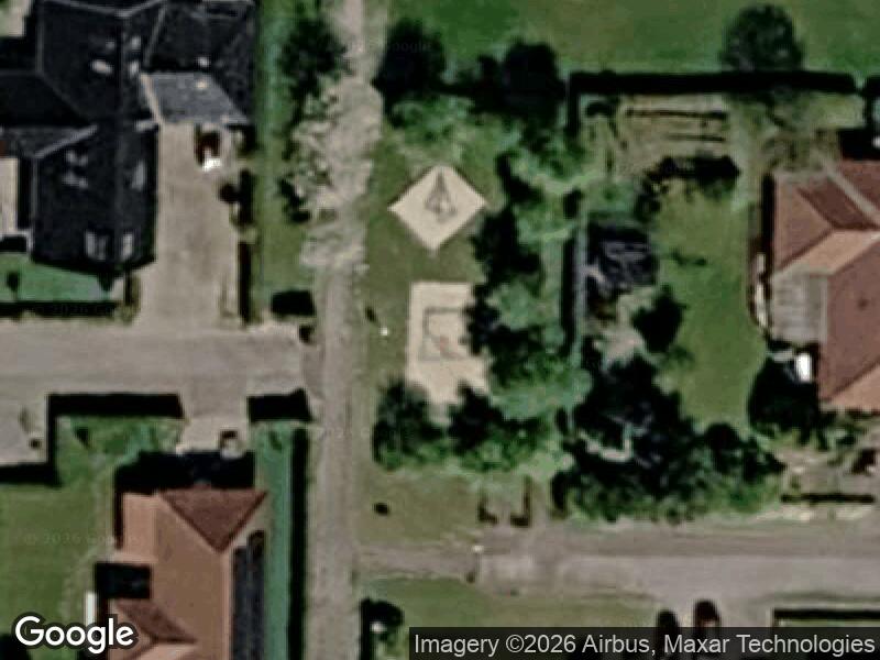 Satellitfoto af Legepladsen v. Egevænget