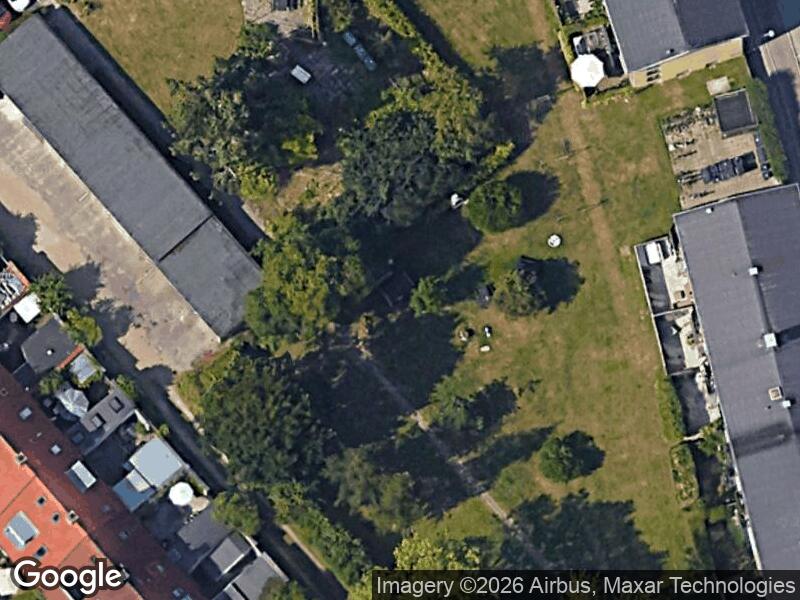 Satellitfoto af Legepladsen v. Damhustorvet