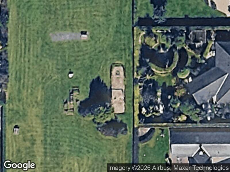 Satellitfoto af Legepladsen v. Rosmarinvej