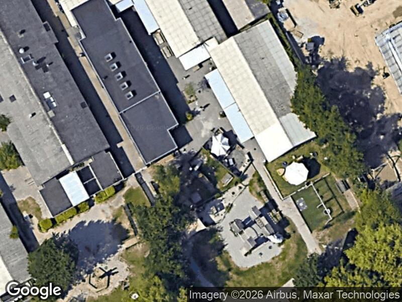 Satellitfoto af Legepladsen v. Artillerivej