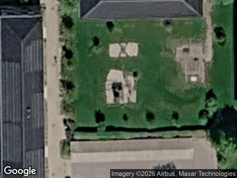 Satellitfoto af Legepladsen v. Fredskovhellet