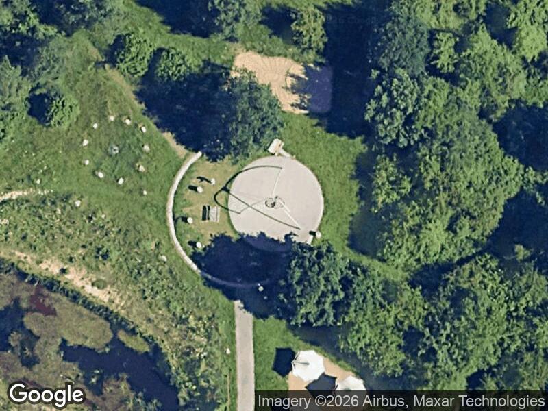 Satellitfoto af Legepladsen i Skjoldhøjkilen (sydøst)
