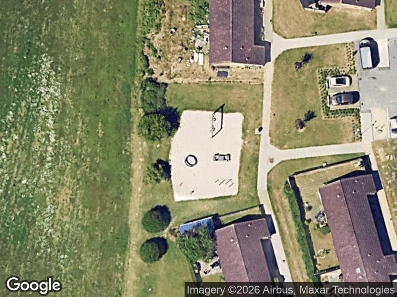 Satellitfoto af Legepladsen v. Provstehøjen