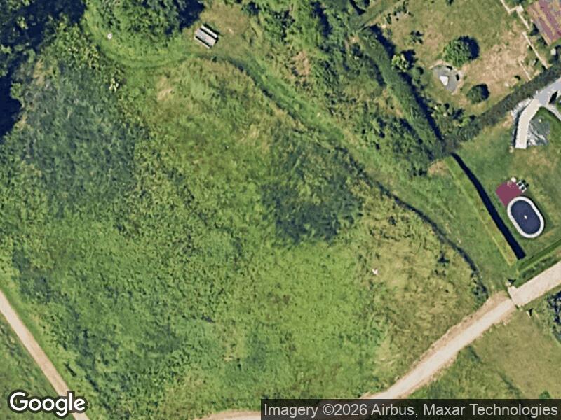 Satellitfoto af Legepladsen ved Stavids Ådal