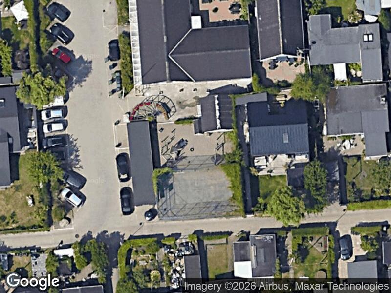 Satellitfoto af Legepladsen v. Bregnegangen