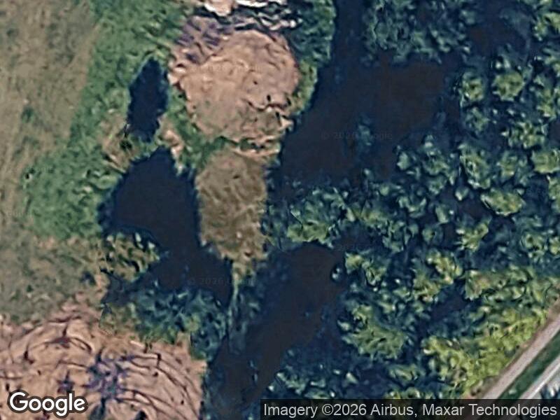 Satellitfoto af Naturplads Fjordmarken