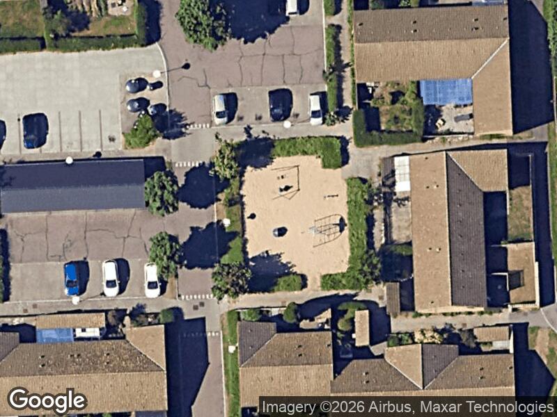 Satellitfoto af Legepladsen v. Hybenhaven